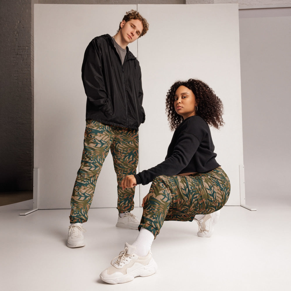 Congo Kin Presidential Guard Grasslands CAMO Unisex track pants - Track Pants