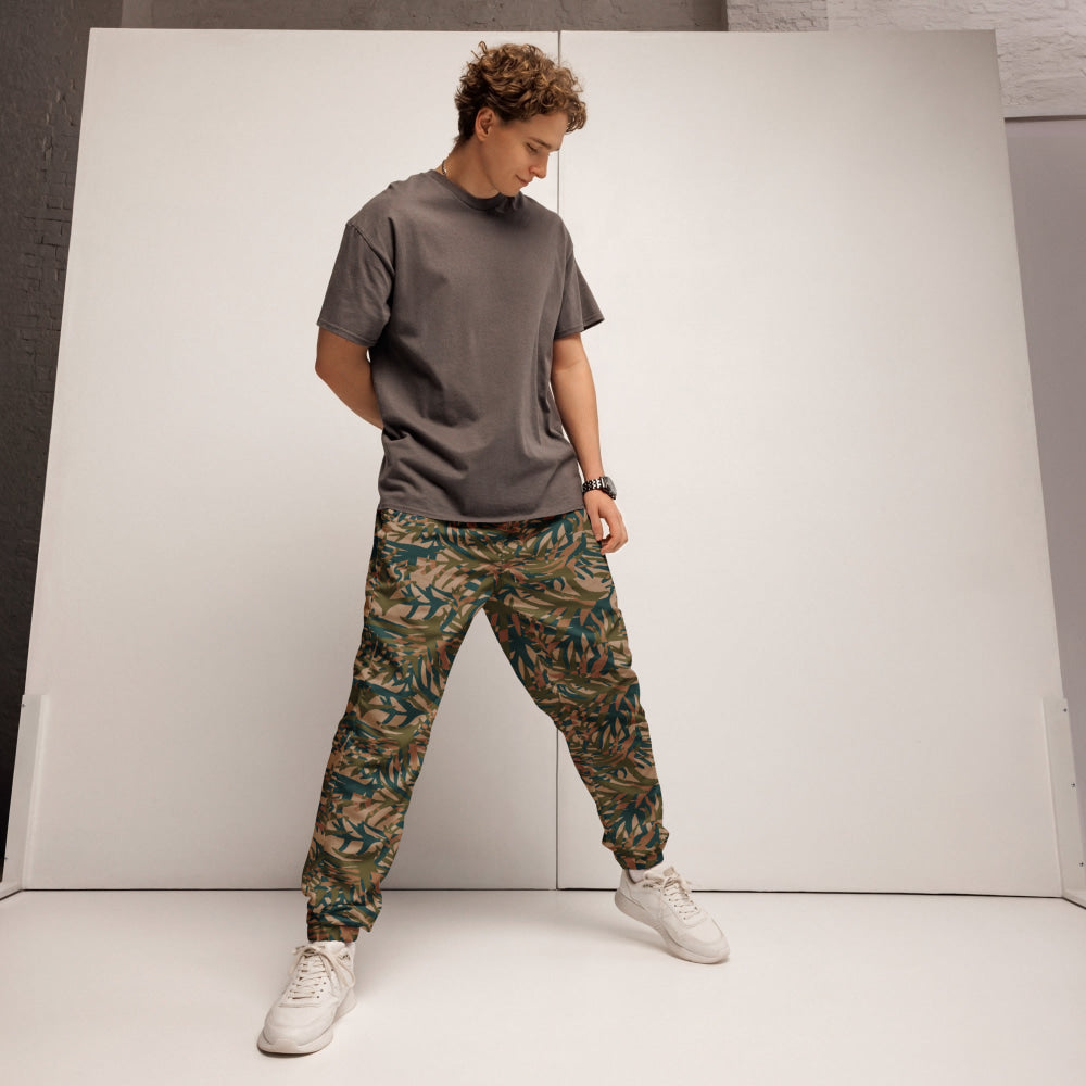 Congo Kin Presidential Guard Grasslands CAMO Unisex track pants - Track Pants