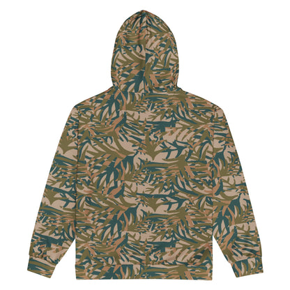 Congo Kin Presidential Guard Grasslands CAMO Unisex zip hoodie - Zip Hoodie