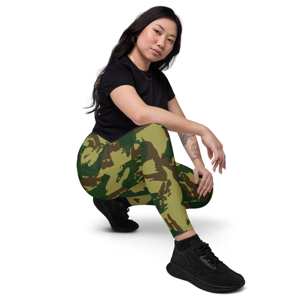 Congo Denison CAMO Leggings with pockets - Womens With Pockets