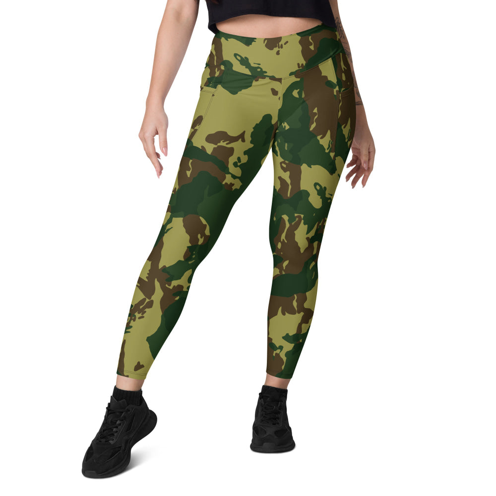 Congo Denison CAMO Leggings with pockets - Womens With Pockets