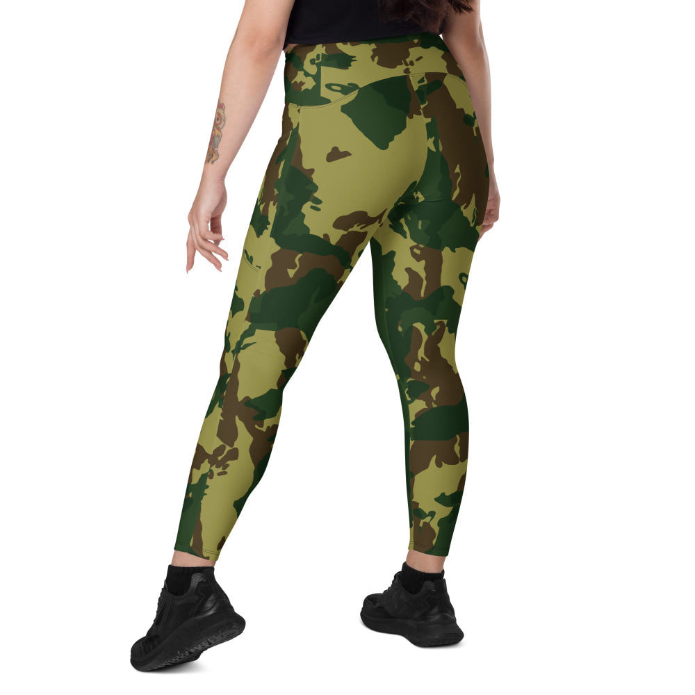 Congo Denison CAMO Leggings with pockets - Womens With Pockets