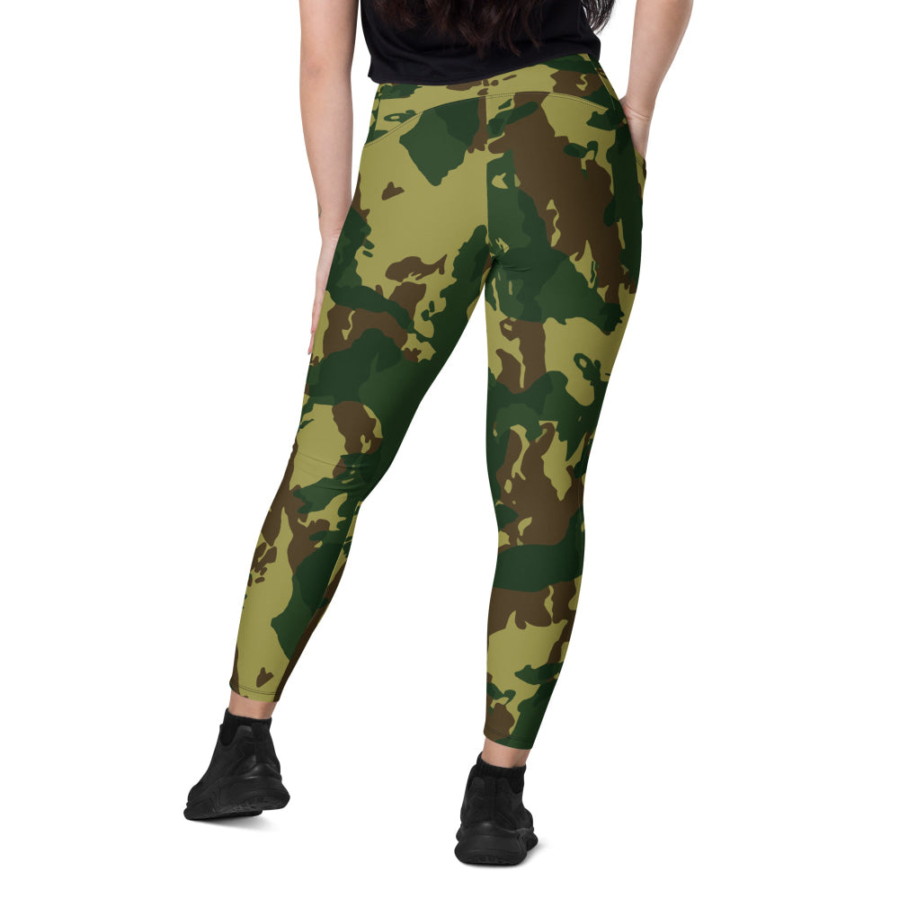 Congo Denison CAMO Leggings with pockets - Womens With Pockets