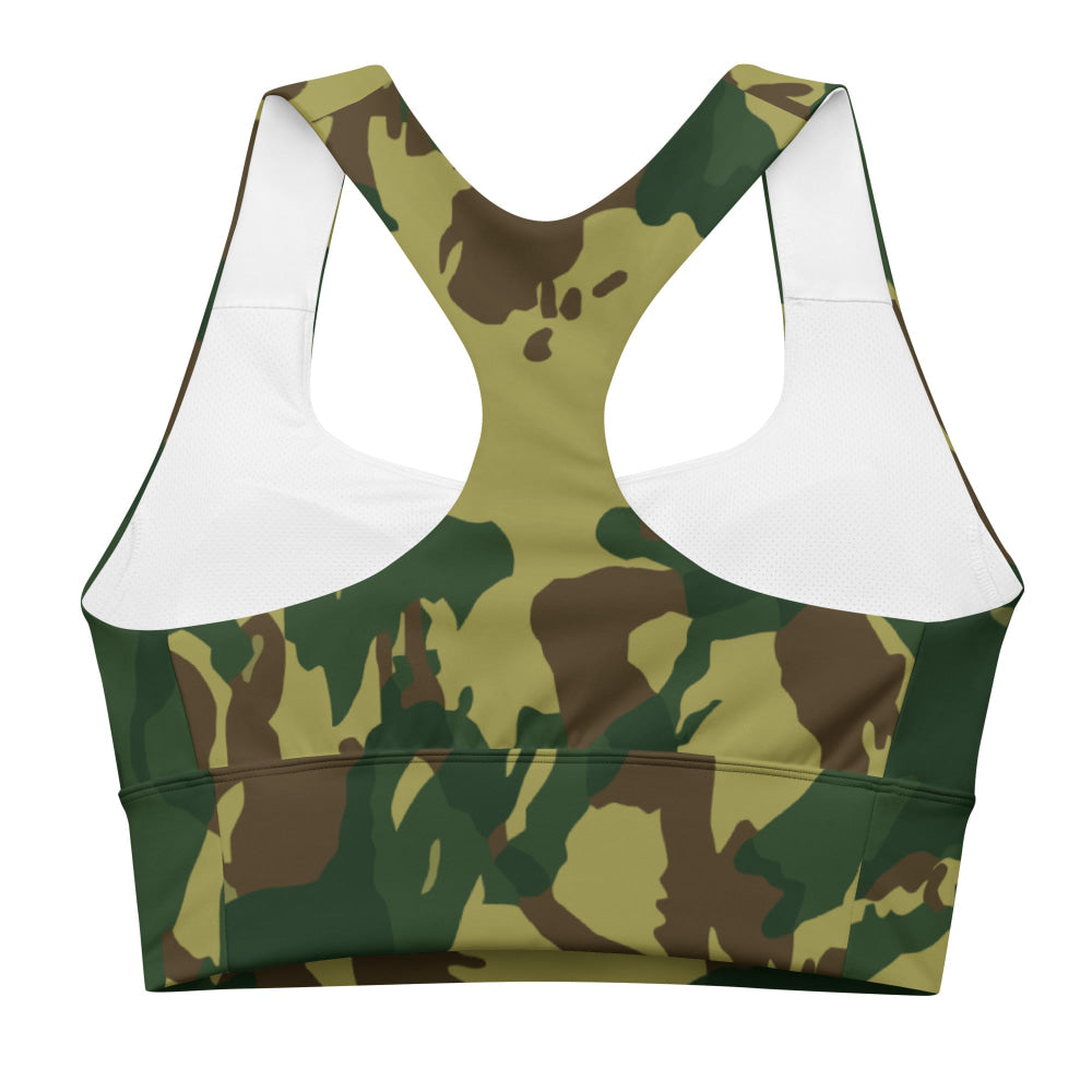 Congo Denison CAMO Longline sports bra - Womens Sports Bra