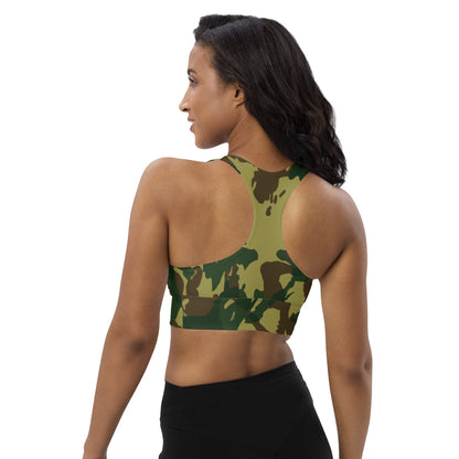 Congo Denison CAMO Longline sports bra - Womens Sports Bra