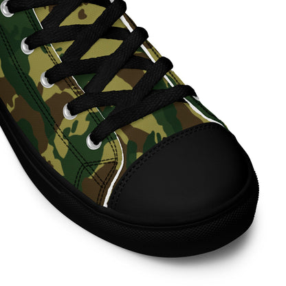 Congo Denison CAMO Men’s high top canvas shoes - Mens High Top Canvas Shoes