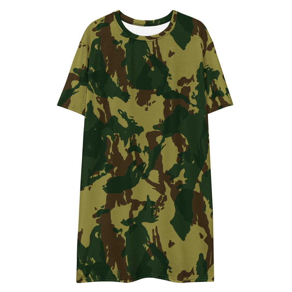 Congo Denison CAMO T-shirt dress - Womens T-Shirt Dress