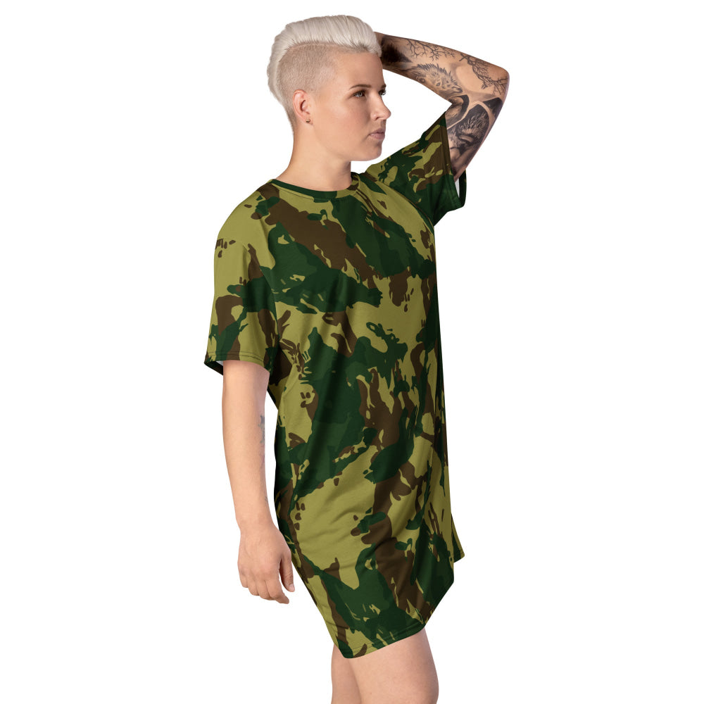 Congo Denison CAMO T-shirt dress - Womens T-Shirt Dress