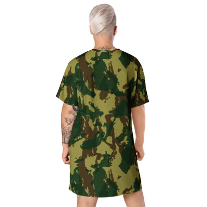 Congo Denison CAMO T-shirt dress - Womens T-Shirt Dress