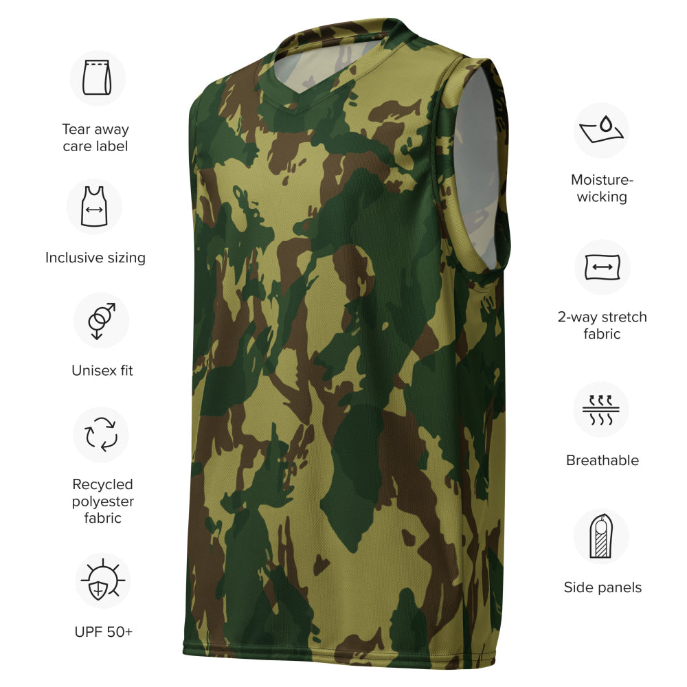 Congo Denison CAMO unisex basketball jersey - Unisex Basketball Jersey