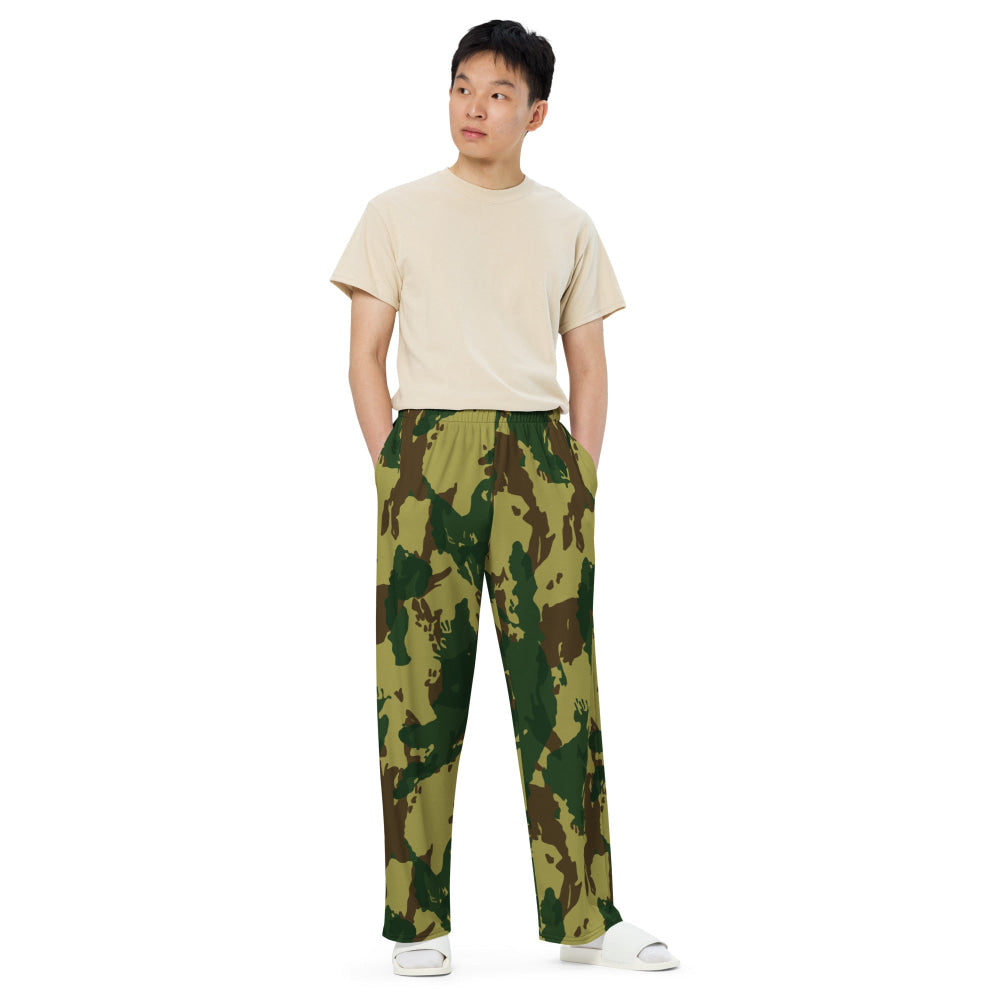 Congo Denison CAMO unisex wide-leg pants - Unisex Wide-Leg Pants