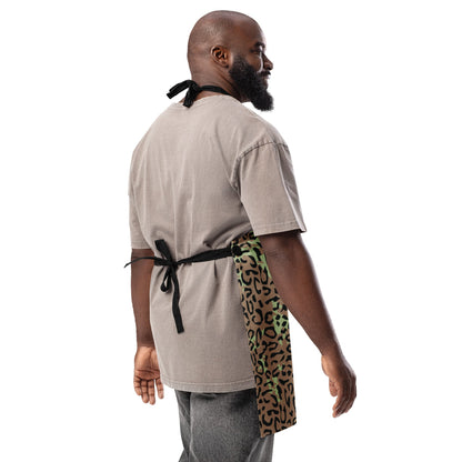 Congo (Zaire) Leopard Spot CAMO Apron