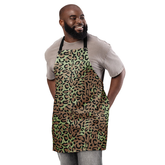 Congo (Zaire) Leopard Spot CAMO Apron