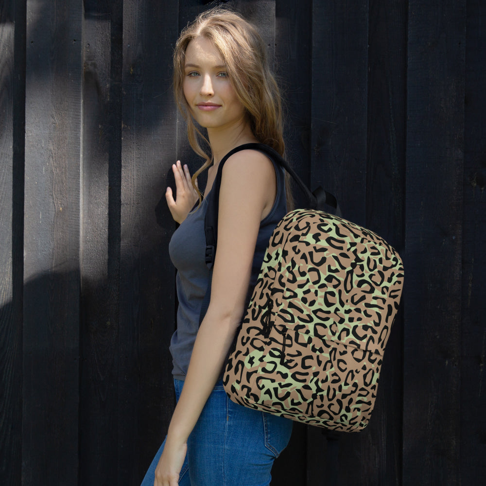 Congo (Zaire) Leopard Spot CAMO Backpack