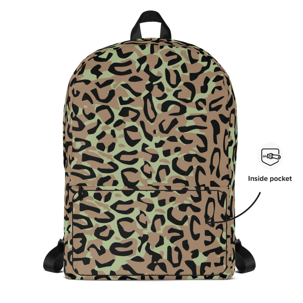 Congo (Zaire) Leopard Spot CAMO Backpack