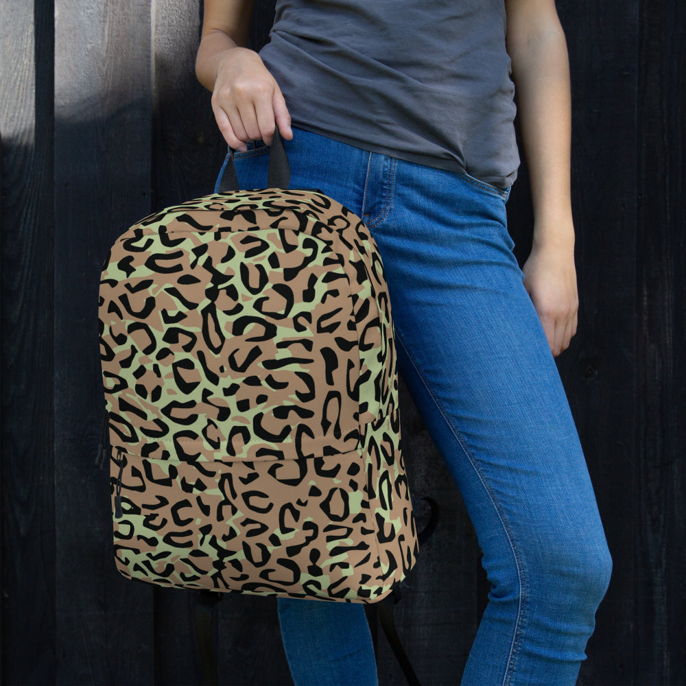 Congo (Zaire) Leopard Spot CAMO Backpack