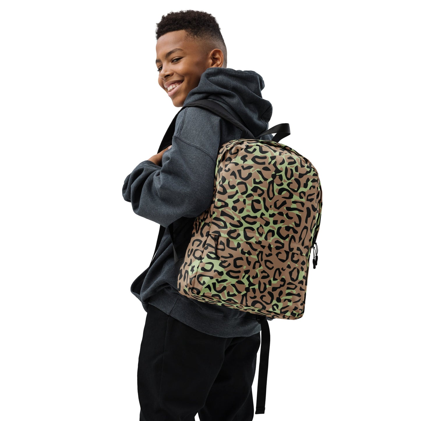 Congo (Zaire) Leopard Spot CAMO Backpack