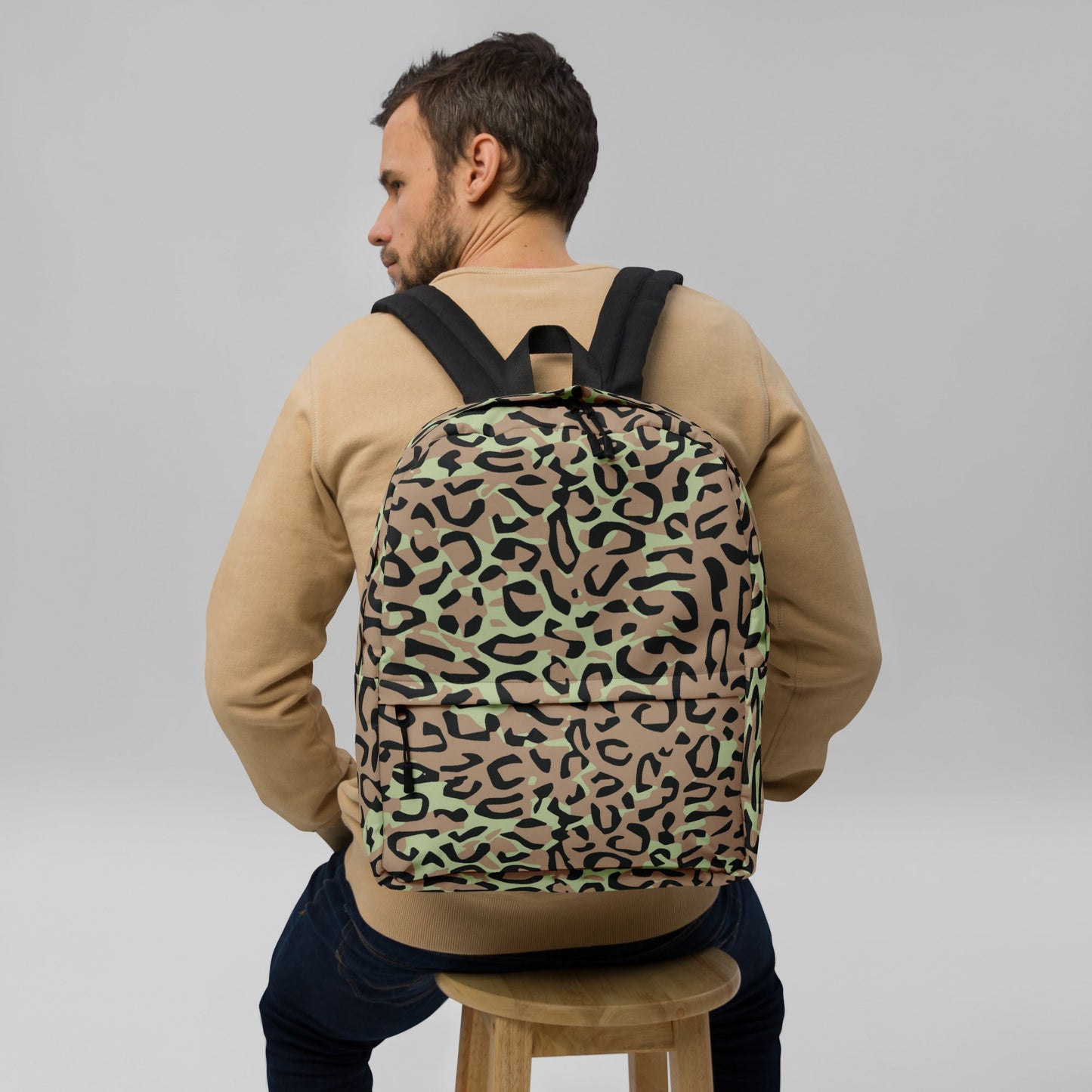 Congo (Zaire) Leopard Spot CAMO Backpack