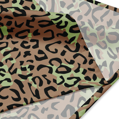 Congo (Zaire) Leopard Spot CAMO bandana