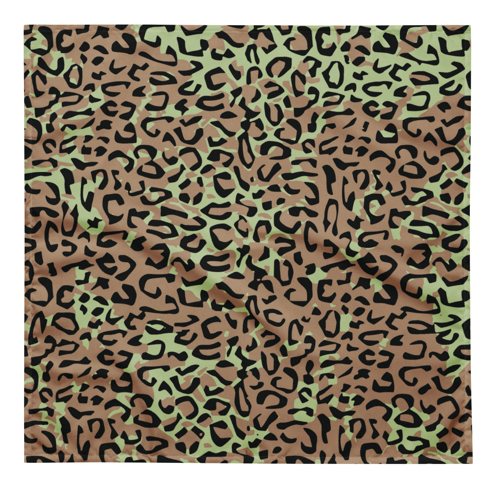 Congo (Zaire) Leopard Spot CAMO bandana