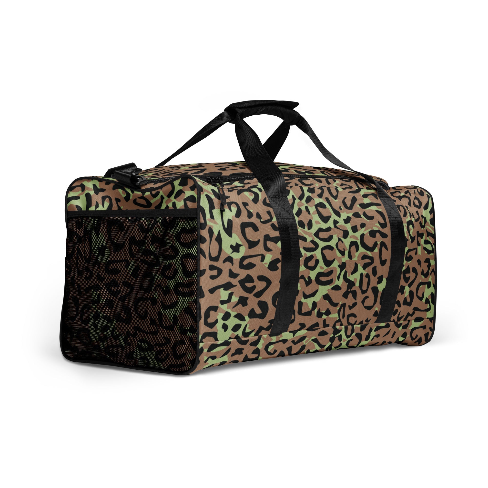 CAMO HQ - Leopard Spot Zaire CAMO Duffle Bag - Worldwide Shipping