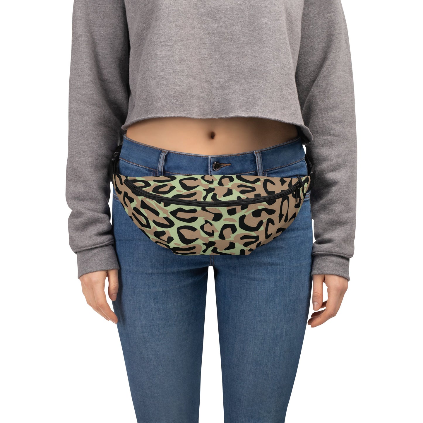 Congo (Zaire) Leopard Spot CAMO Fanny Pack
