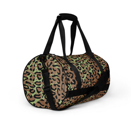 Congo (Zaire) Leopard Spot CAMO Gym Bag