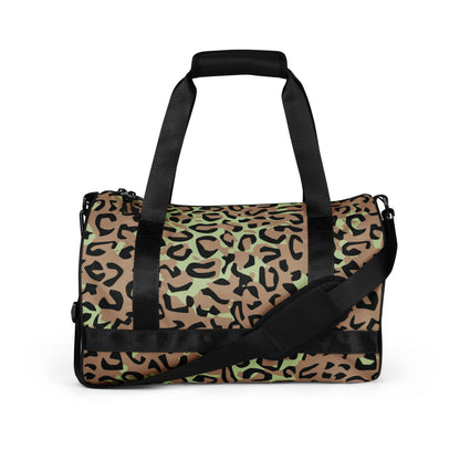 Congo (Zaire) Leopard Spot CAMO Gym Bag