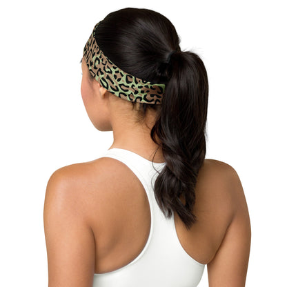 Congo (Zaire) Leopard Spot CAMO Headband - Headbands
