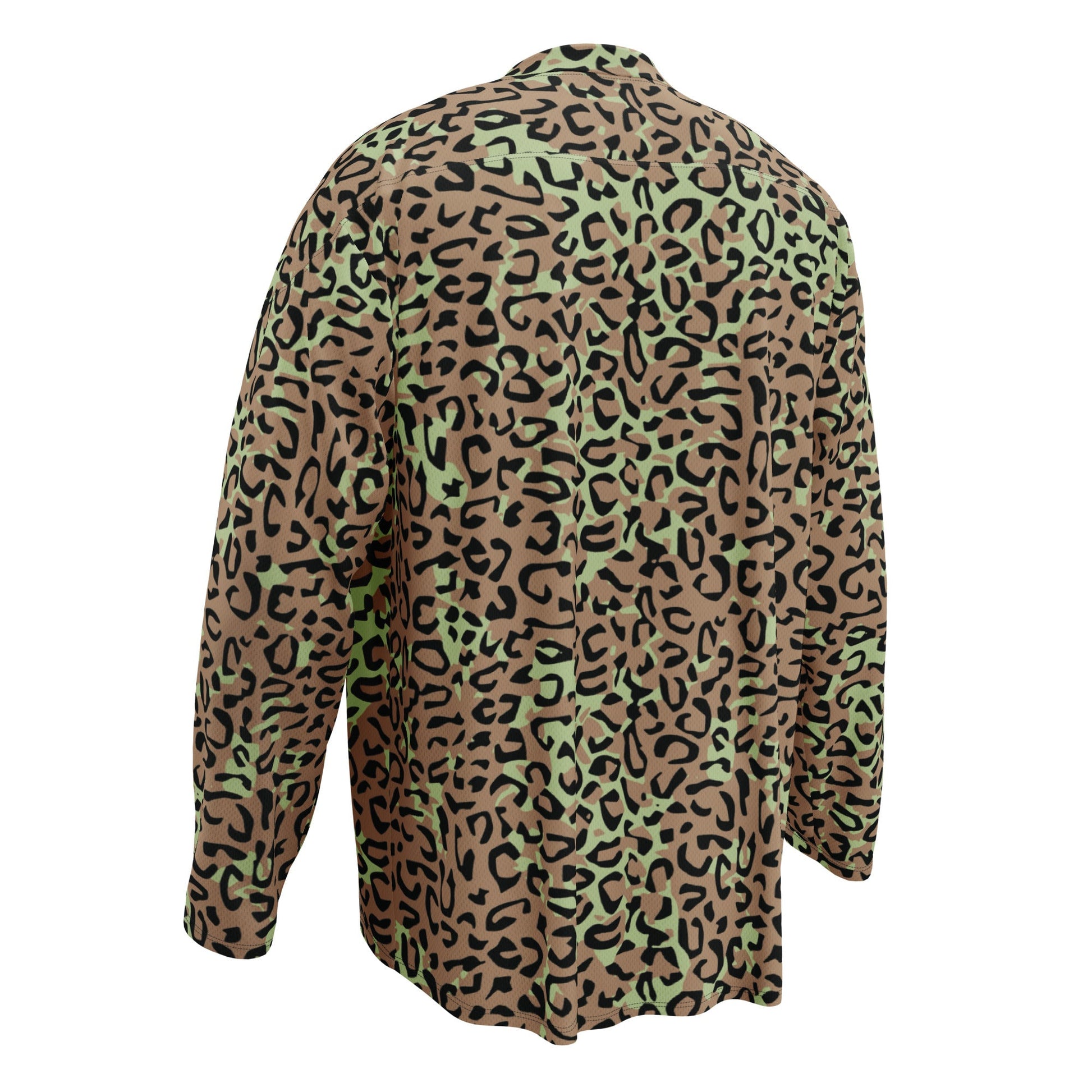 Congo (Zaire) Leopard Spot CAMO hockey fan jersey - Hockey Jerseys