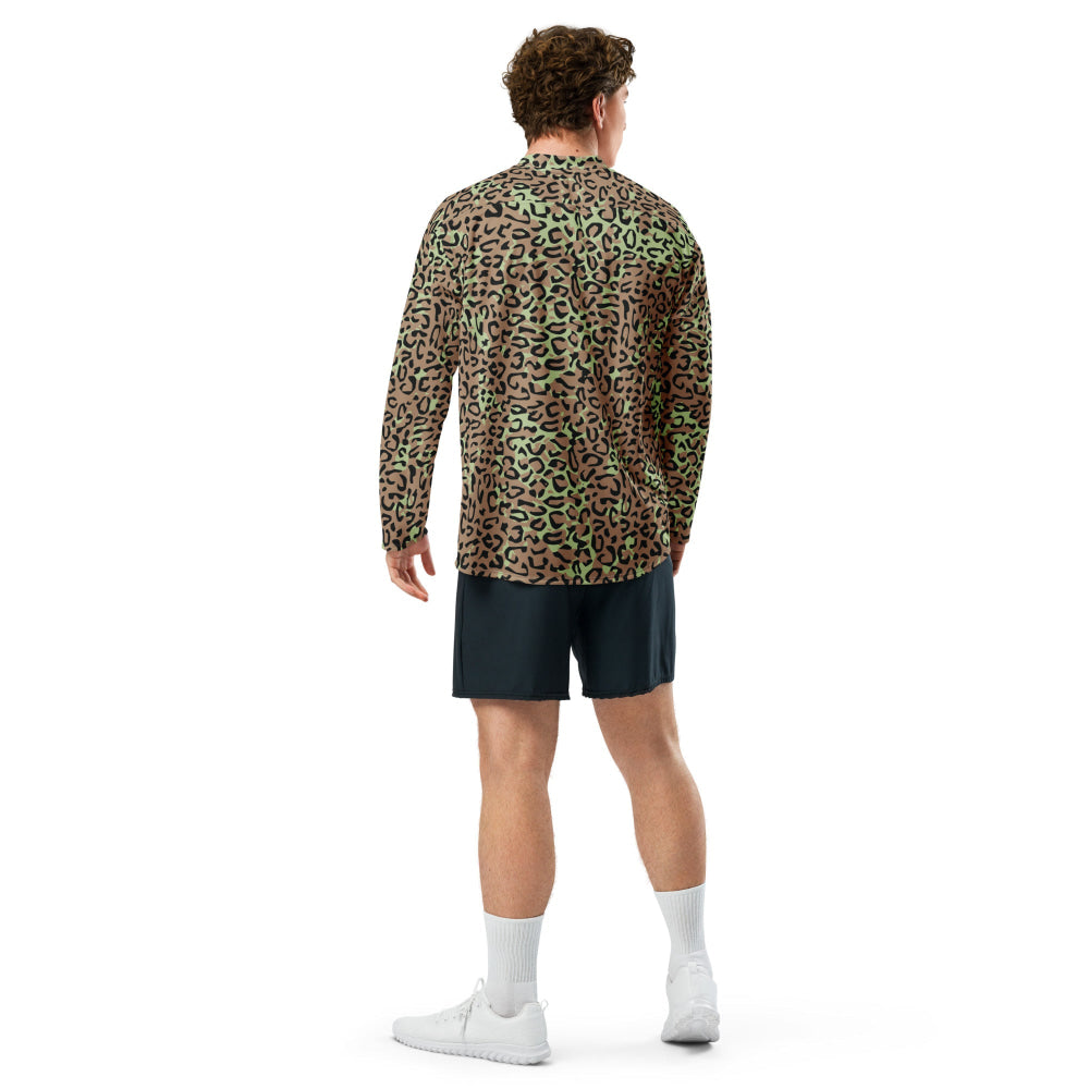 Congo (Zaire) Leopard Spot CAMO hockey fan jersey - Unisex Hockey Fan Jersey