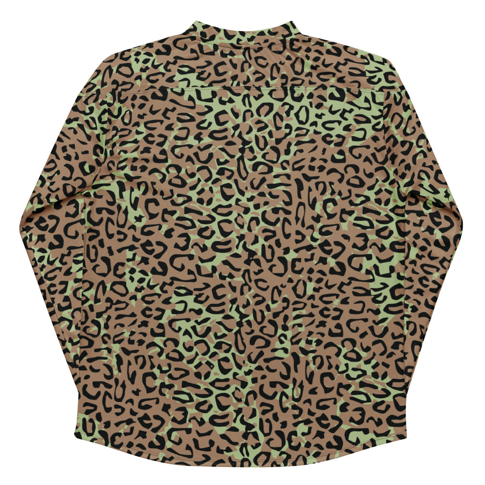 Congo (Zaire) Leopard Spot CAMO hockey fan jersey - Unisex Hockey Fan Jersey