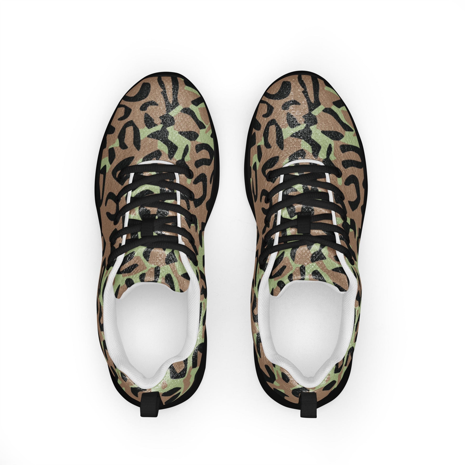 Congo (Zaire) Leopard Spot CAMO Mens Athletic Shoes