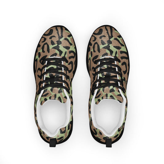 Congo (Zaire) Leopard Spot CAMO Mens Athletic Shoes
