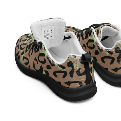 Congo (Zaire) Leopard Spot CAMO Mens Athletic Shoes