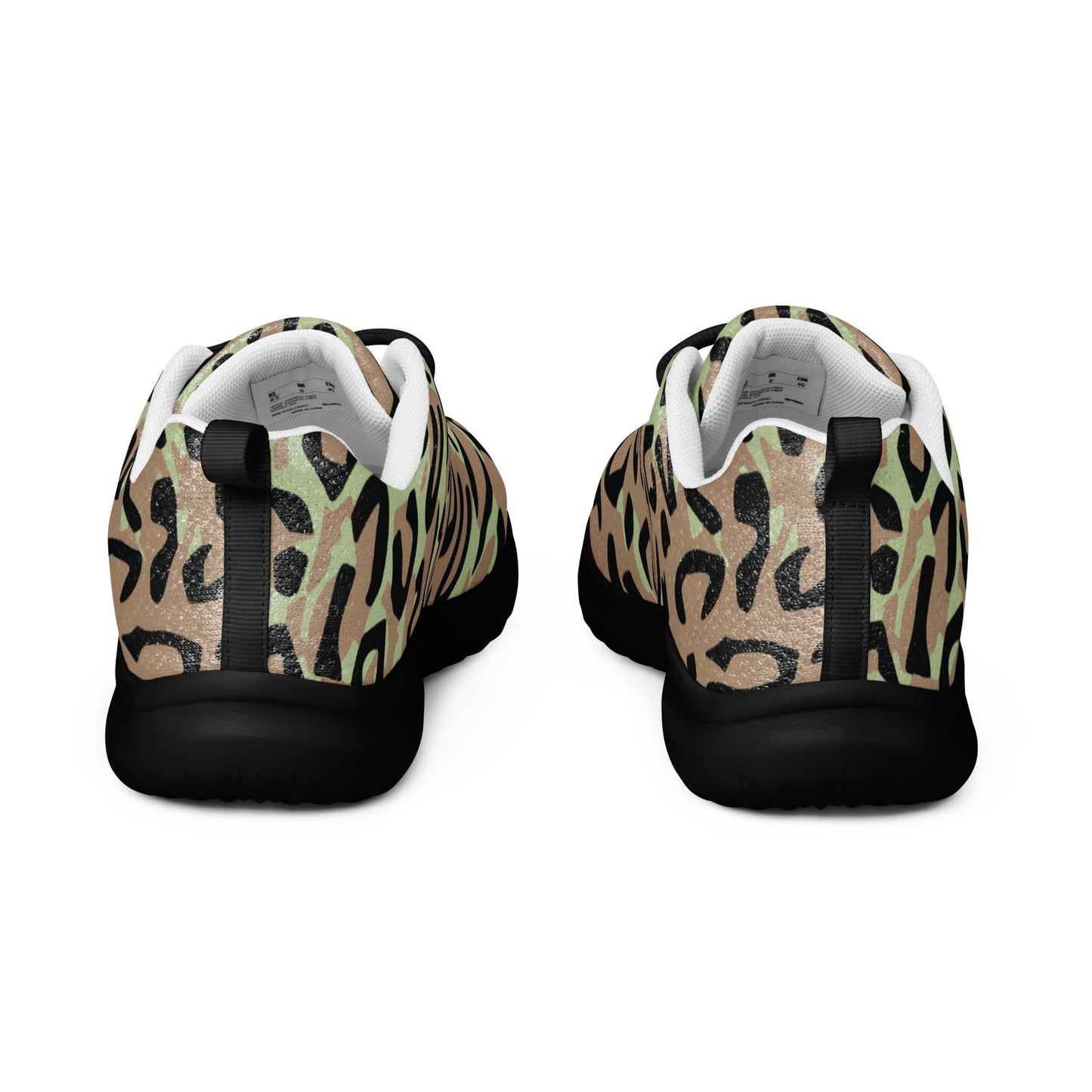 Congo (Zaire) Leopard Spot CAMO Mens Athletic Shoes