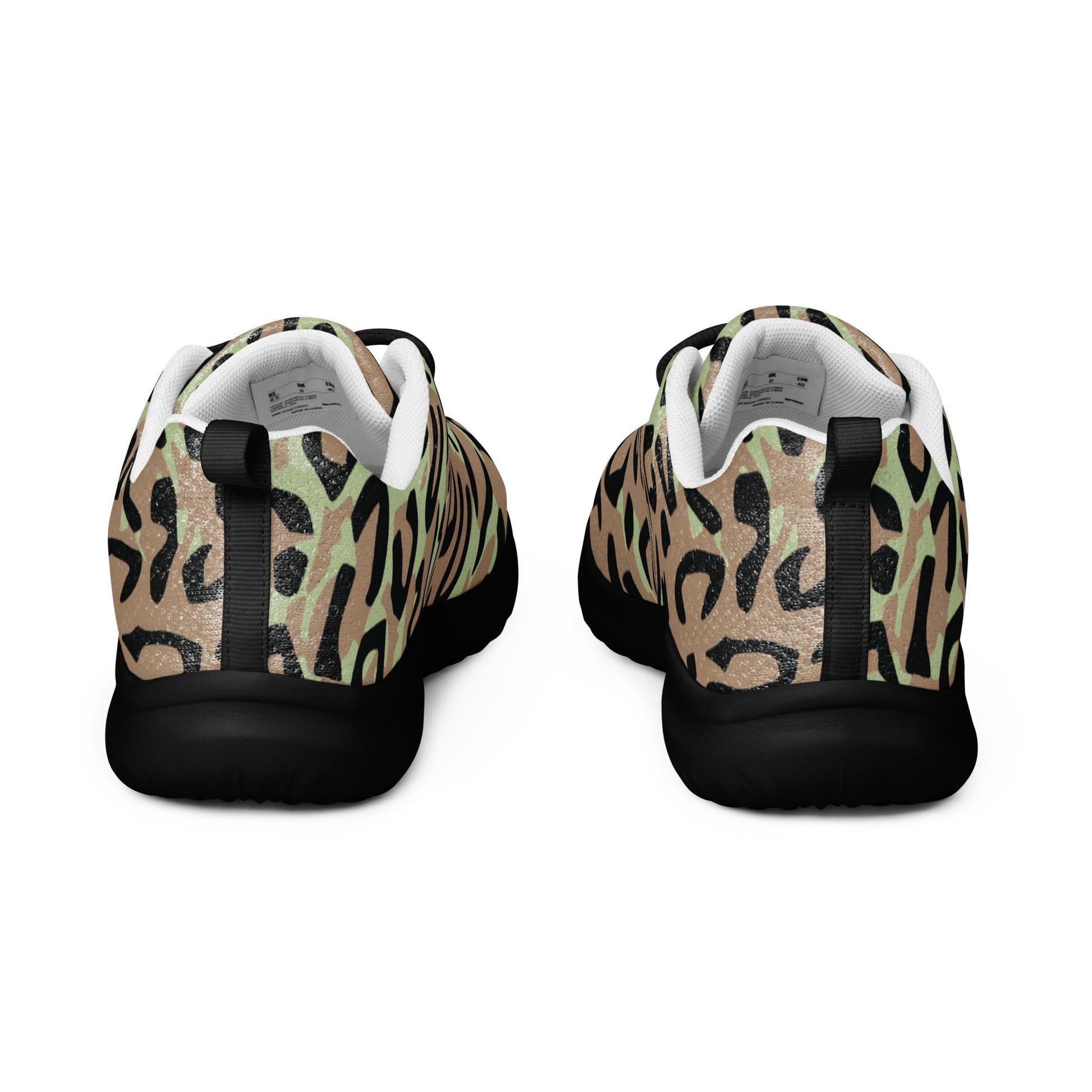Congo (Zaire) Leopard Spot CAMO Mens Athletic Shoes