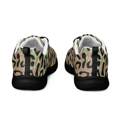 Congo (Zaire) Leopard Spot CAMO Mens Athletic Shoes
