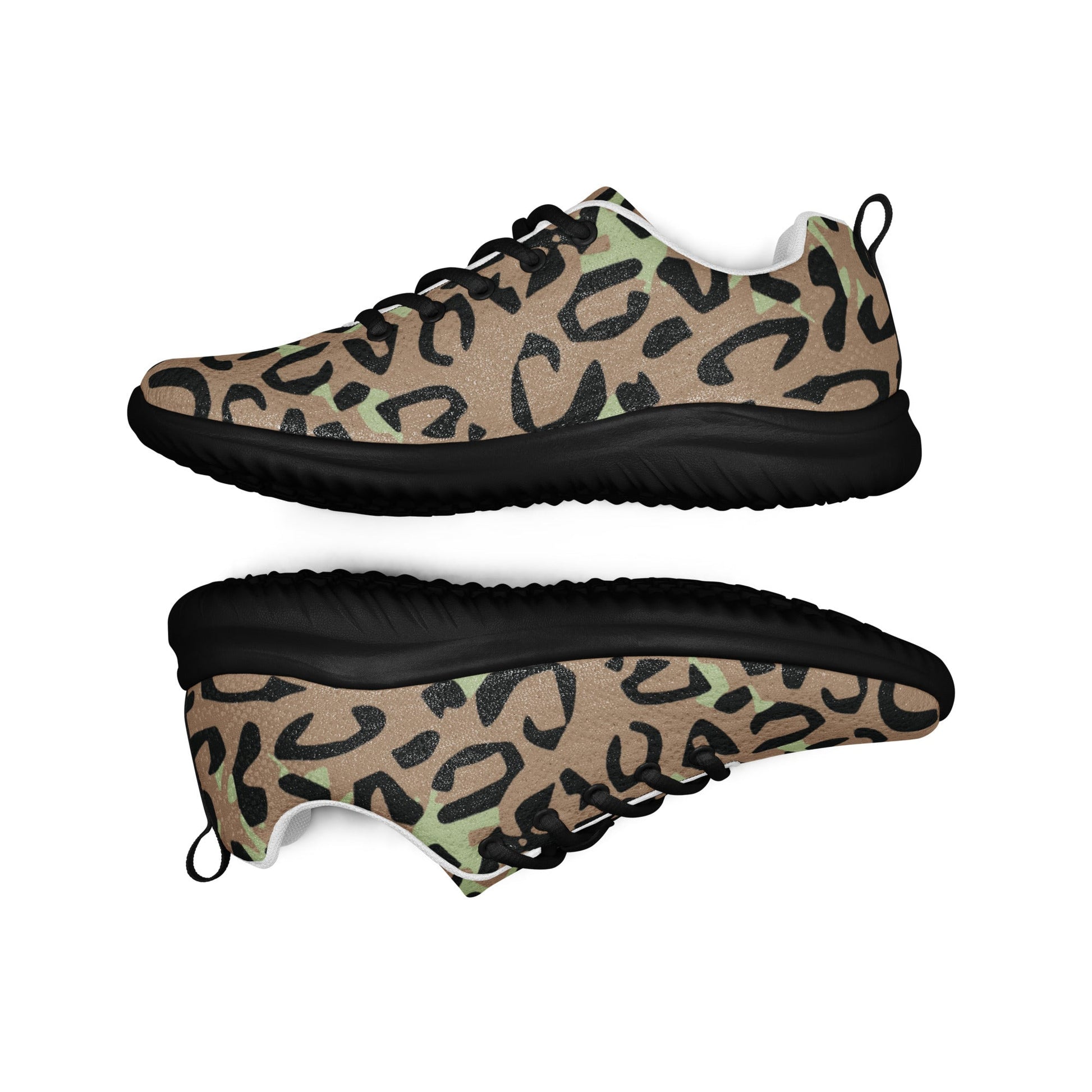 Congo (Zaire) Leopard Spot CAMO Mens Athletic Shoes