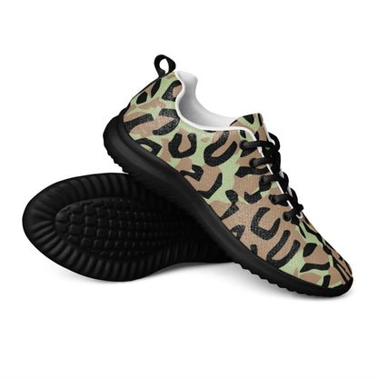 Congo (Zaire) Leopard Spot CAMO Mens Athletic Shoes - 5