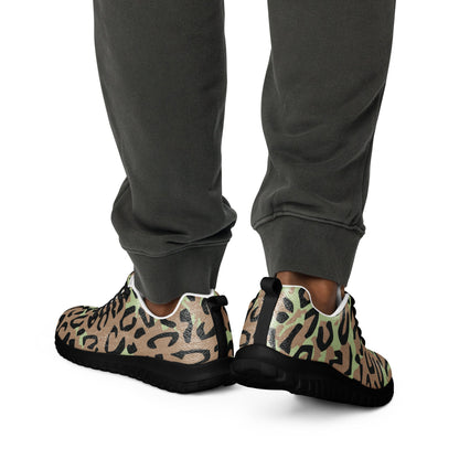 Congo (Zaire) Leopard Spot CAMO Mens Athletic Shoes
