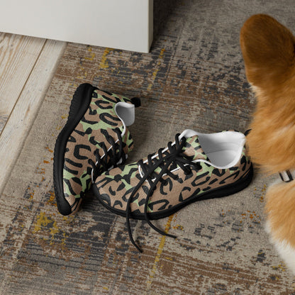 Congo (Zaire) Leopard Spot CAMO Mens Athletic Shoes
