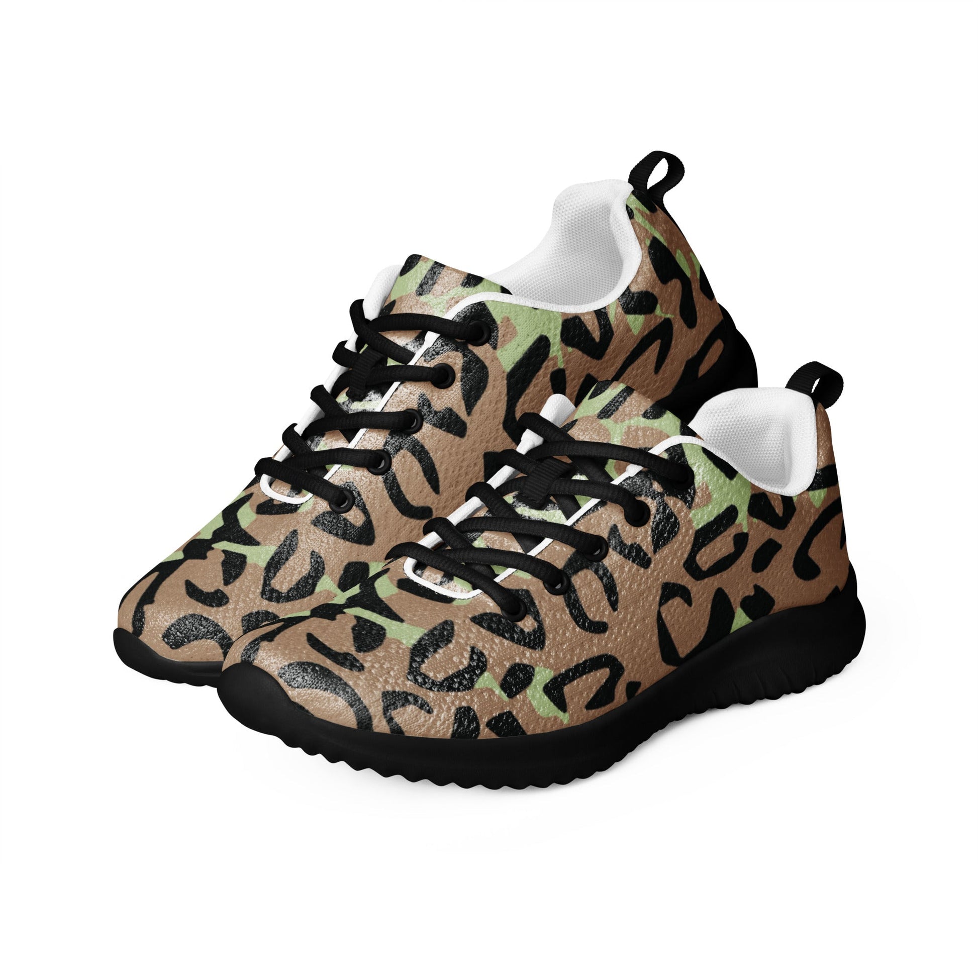 Congo (Zaire) Leopard Spot CAMO Mens Athletic Shoes