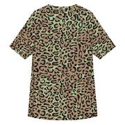 Leopard Spot Zaire CAMO Mens Short-Sleeve Rash Guard - SS