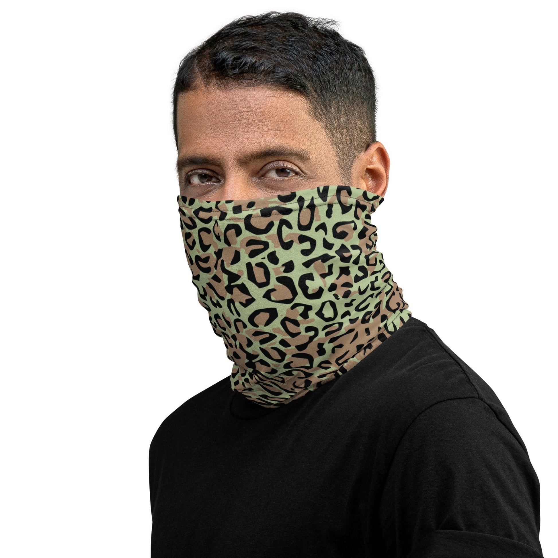 Congo (Zaire) Leopard Spot CAMO Neck Gaiter - Gaiters