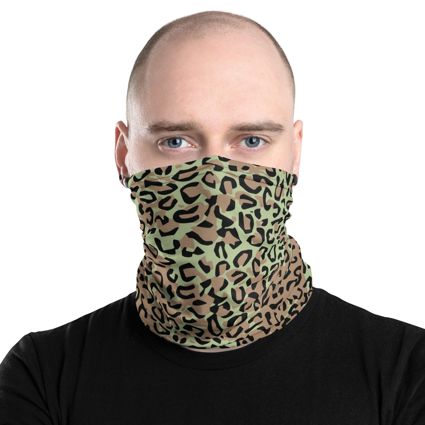 Congo (Zaire) Leopard Spot CAMO Neck Gaiter - Gaiters