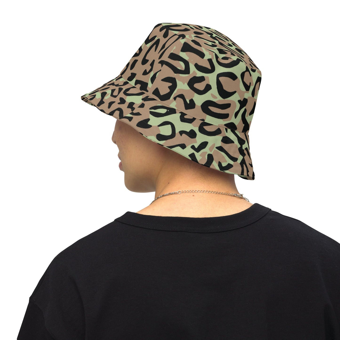 Congo (Zaire) Leopard Spot CAMO Reversible bucket hat - Bucket Hats