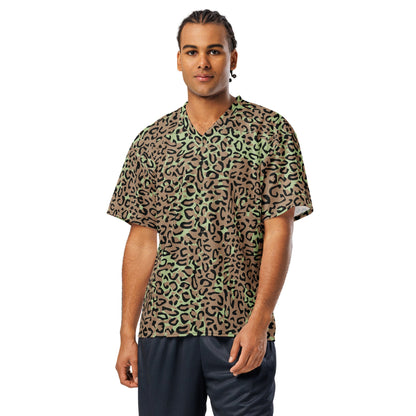 Congo (Zaire) Leopard Spot CAMO Unisex American Football Jersey