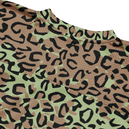 Congo (Zaire) Leopard Spot CAMO Unisex American Football Jersey