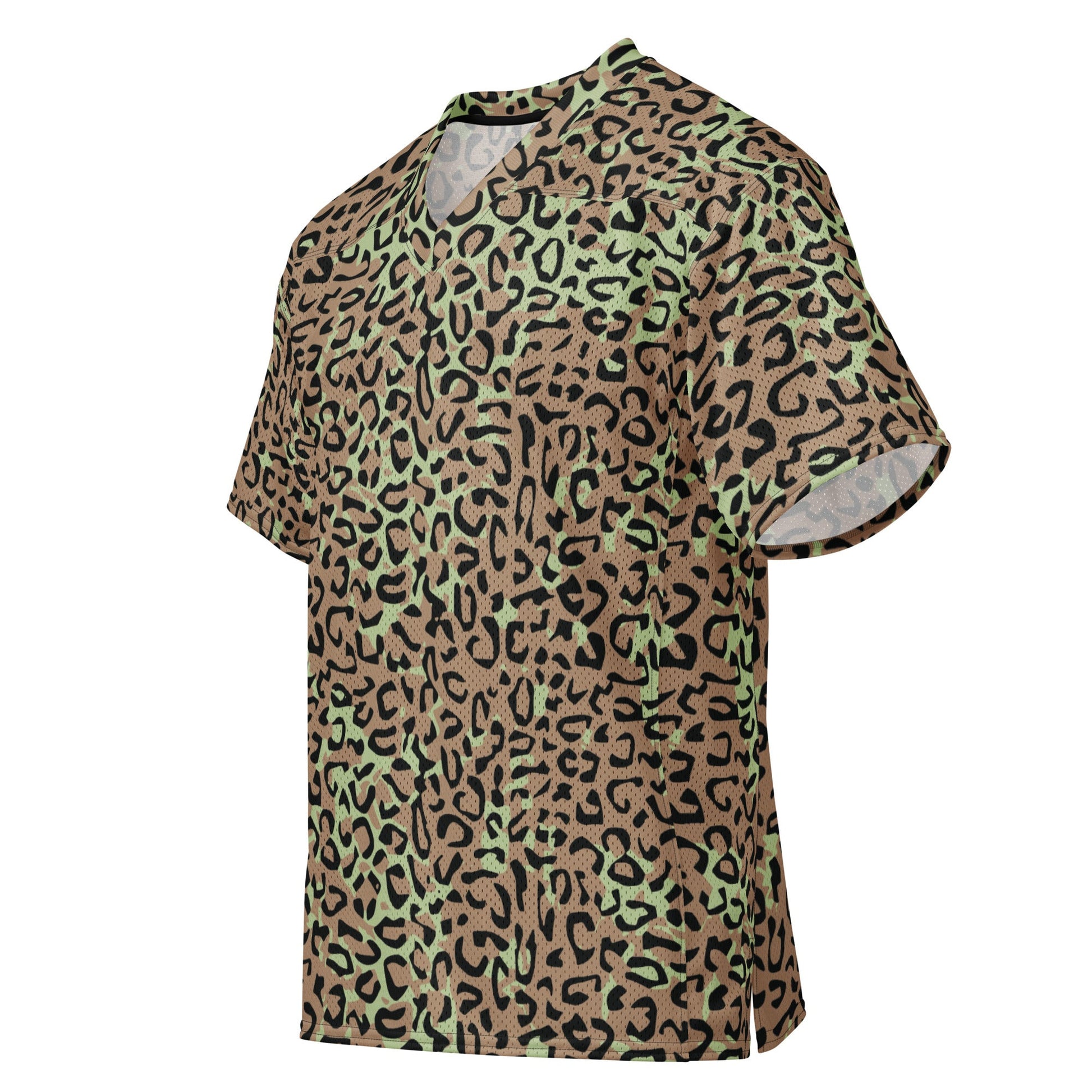 Congo (Zaire) Leopard Spot CAMO Unisex American Football Jersey